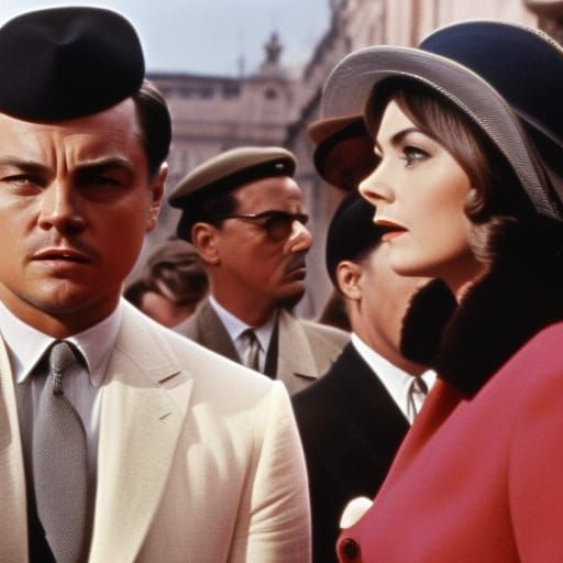 Leonardo DiCaprio in 1960s Eurospy Thriller