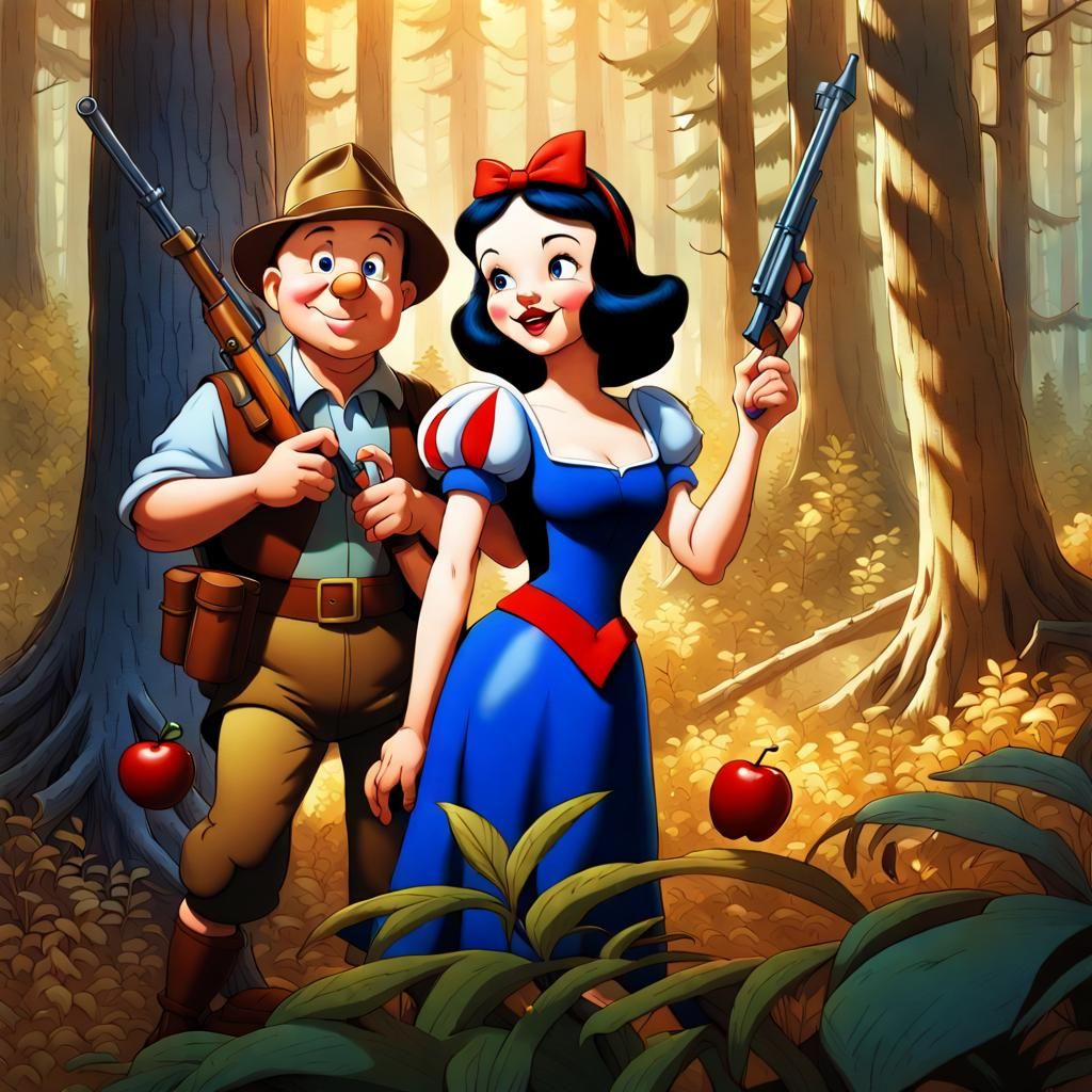 Snow White and Elmer Fudd Hunting: Golden Age Animation