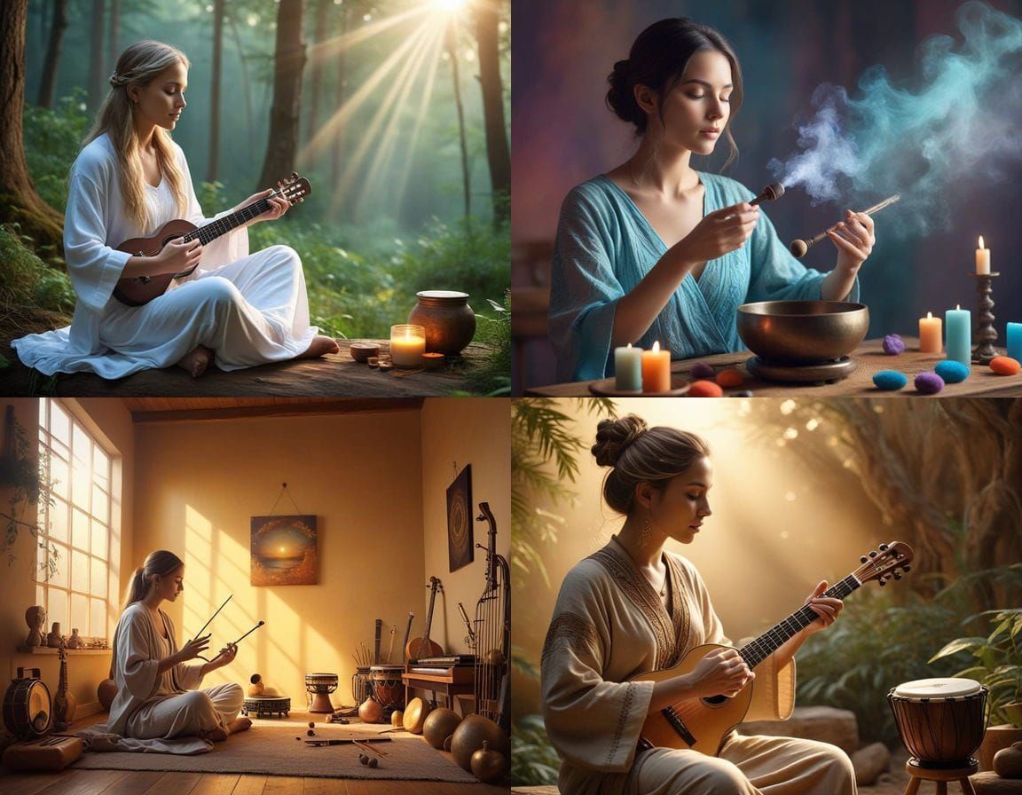Healing Vibrations: Ethereal Instruments in Harmony