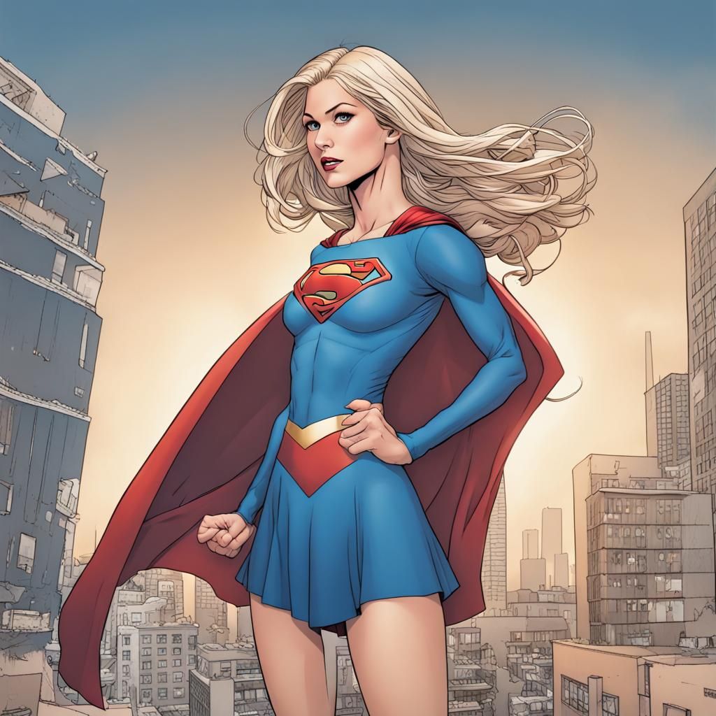 Supergirl AI Image