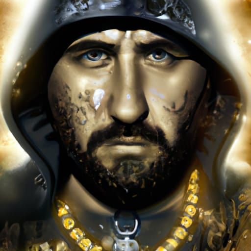 Gangster Portrait in Moscow: Hyperdetailed Concept Art