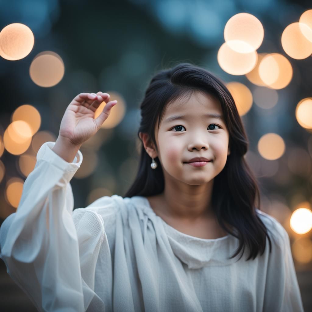 Ghostly Farewell: Embracing a Loving Future