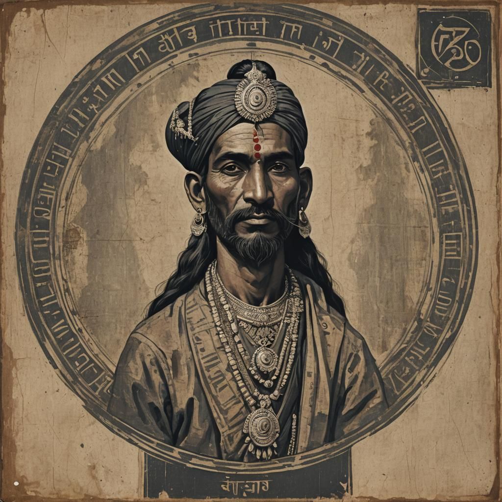 Stylized Portrait Conveys Strength and Confidence