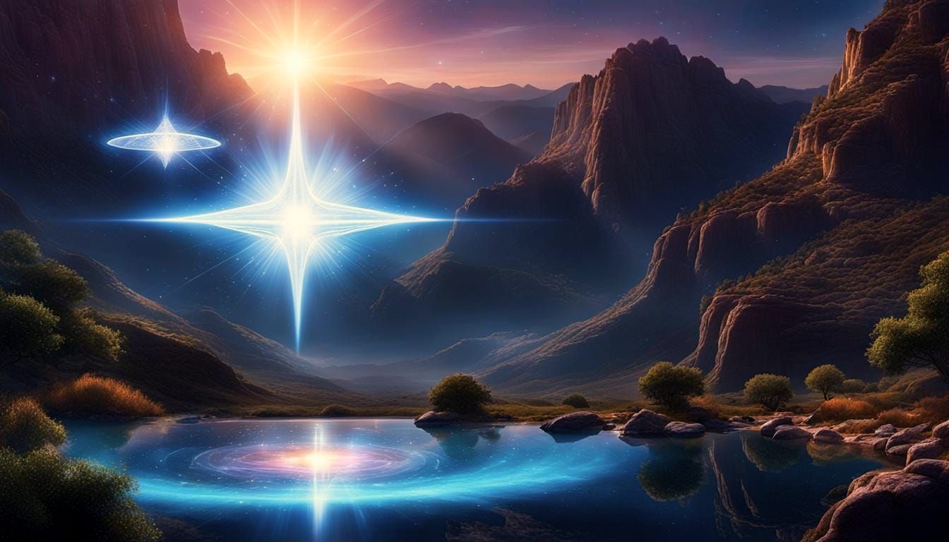 Pleiadian Light Beings Design Optical Platform