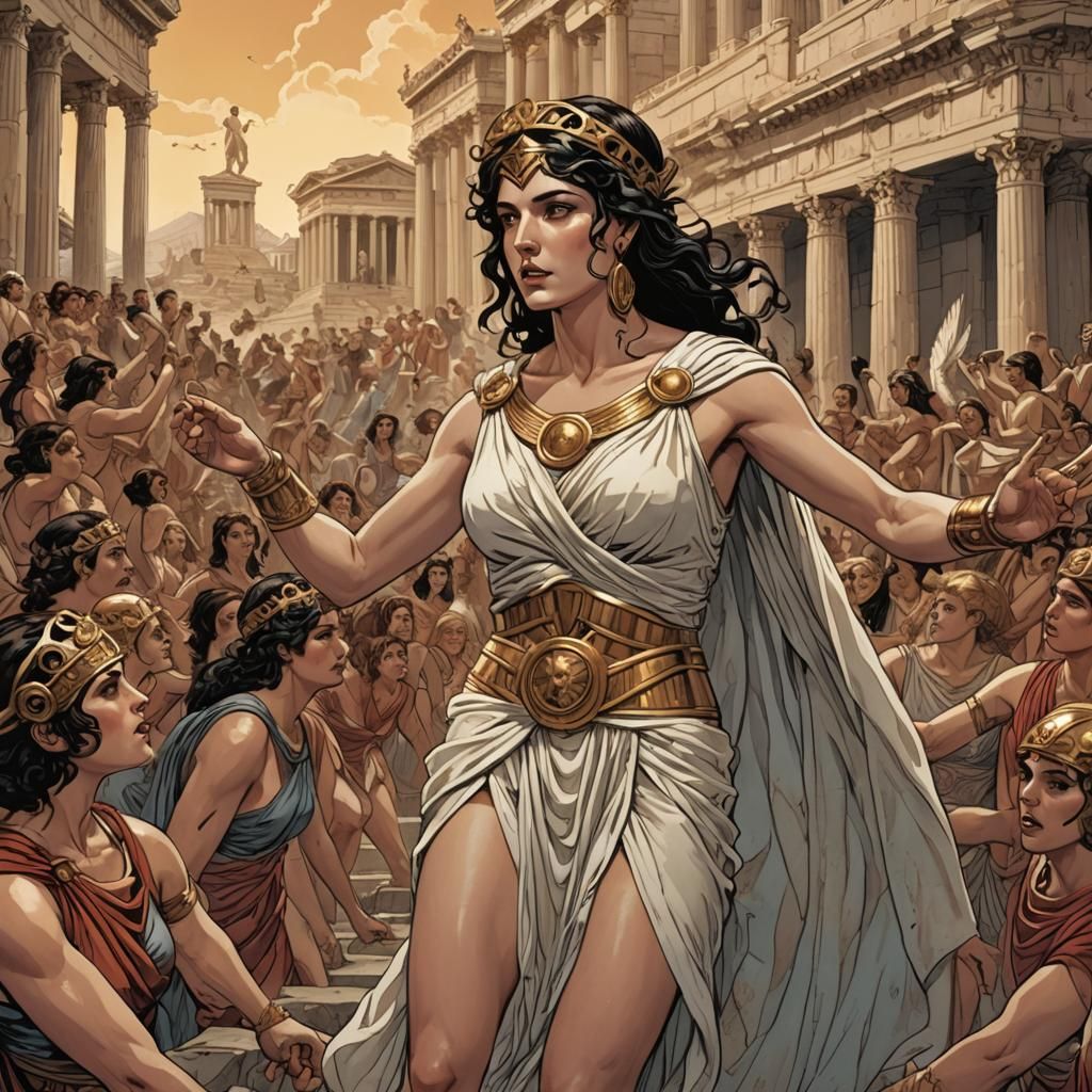 Lysistrata Speaks to the Women of Athens