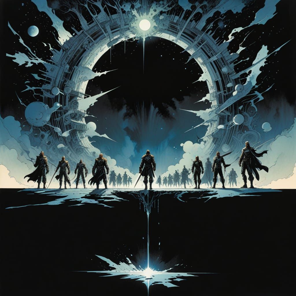 Classic Comic Book Art Montage