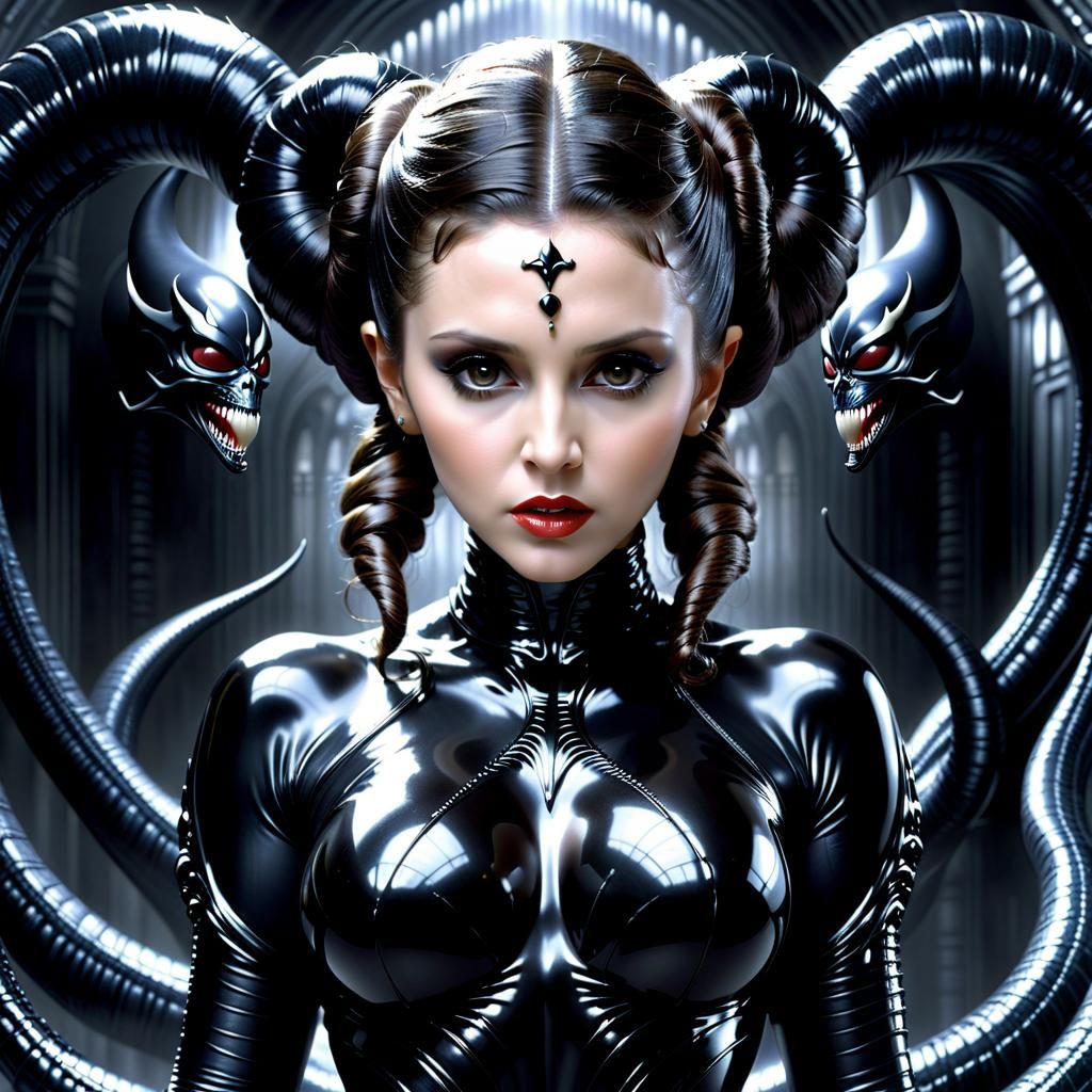 Princess Leia as Venom