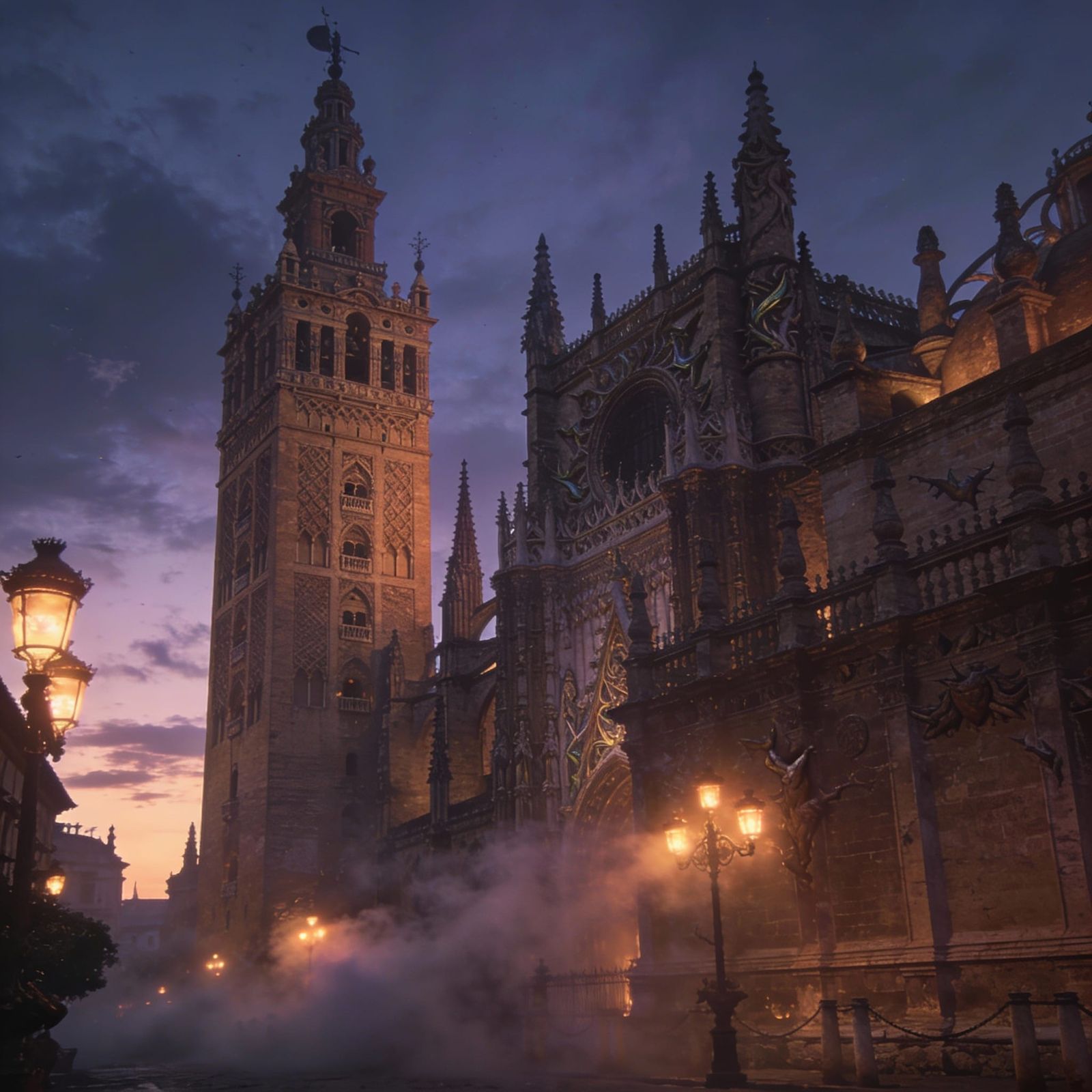 Seville Cathedral in Tolkien's Fantasy World