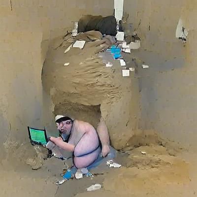 AI Image of Average Reddit User