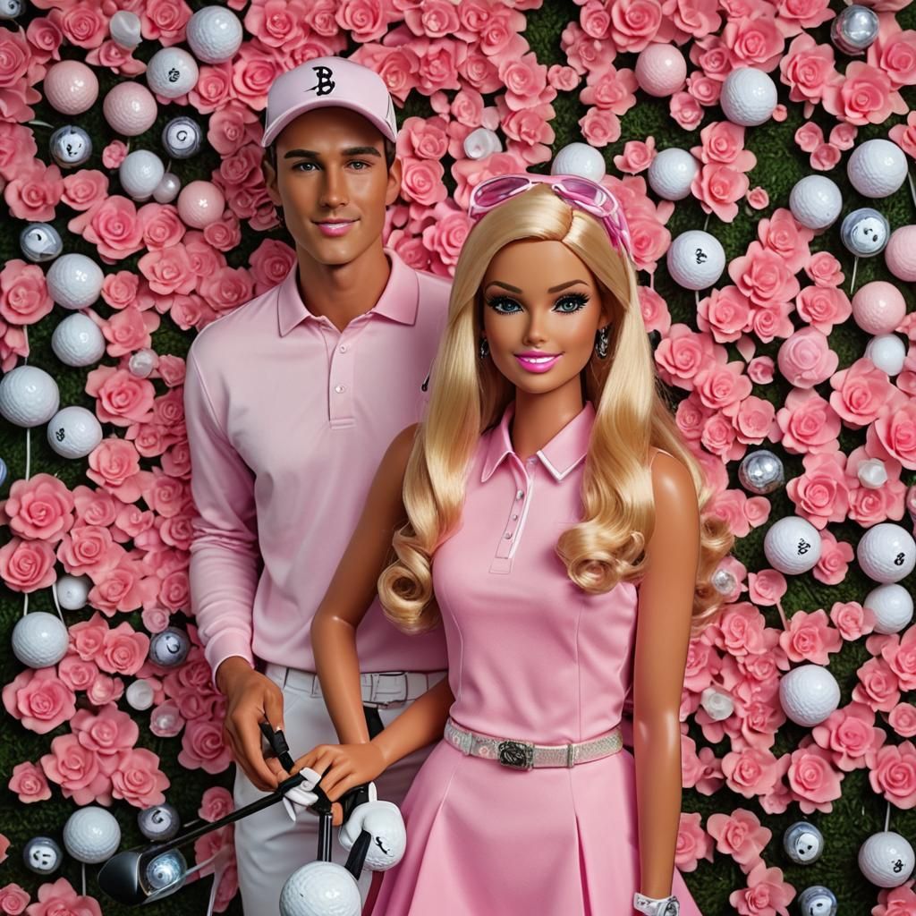 Barbie golf