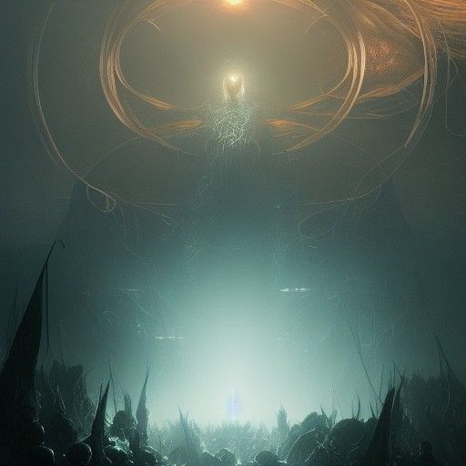 Epic Dark Fantasy Landscape in 8k Resolution