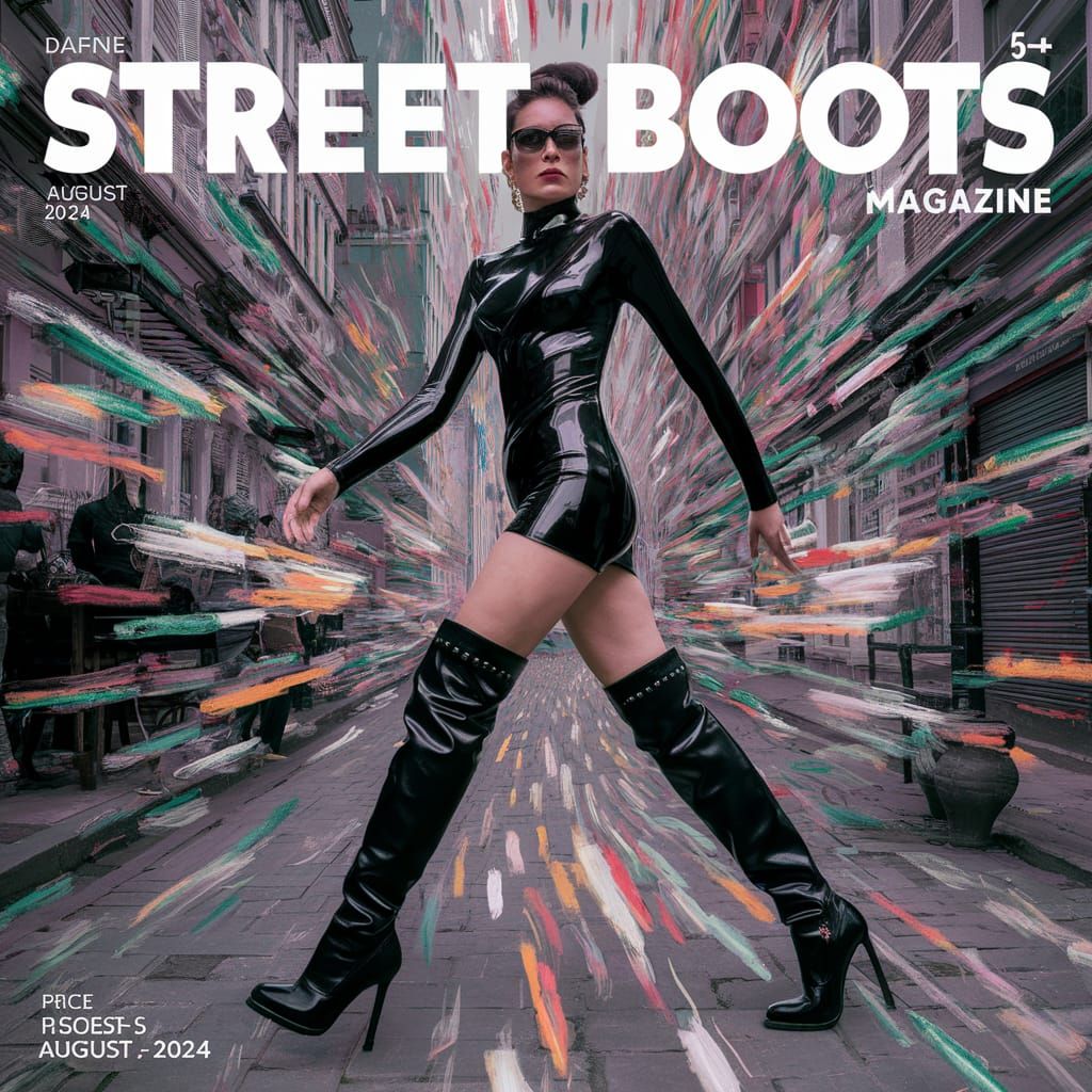 Street Boots Magazine Cover Featuring Dafne Keen