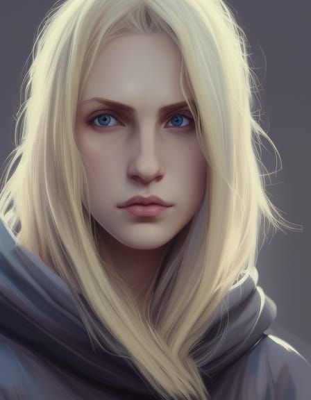 Annie Leonhart Portrait in Hyperdetailed Style