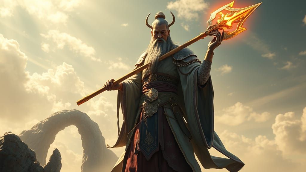 Sarutahiko, Guardian of the Floating Bridge: Hyperrealistic ...