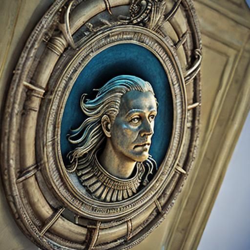 Ouroboros in Synthwave Zentangle Style