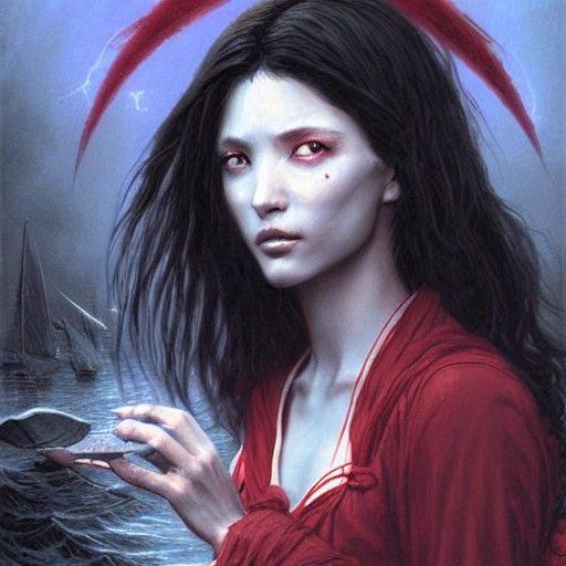 Ultra Realistic Horror Portrait of Sailor Mars