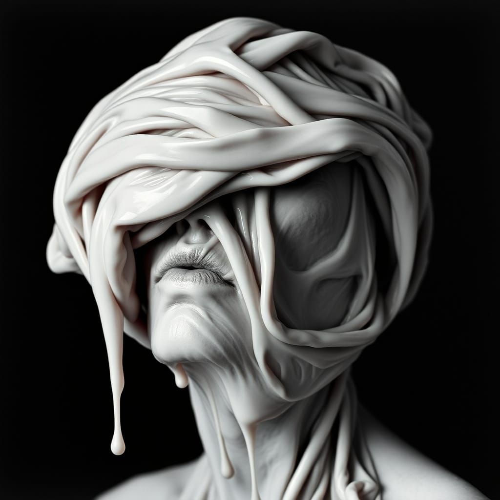 Fluid Forms in Expressive Surrealism