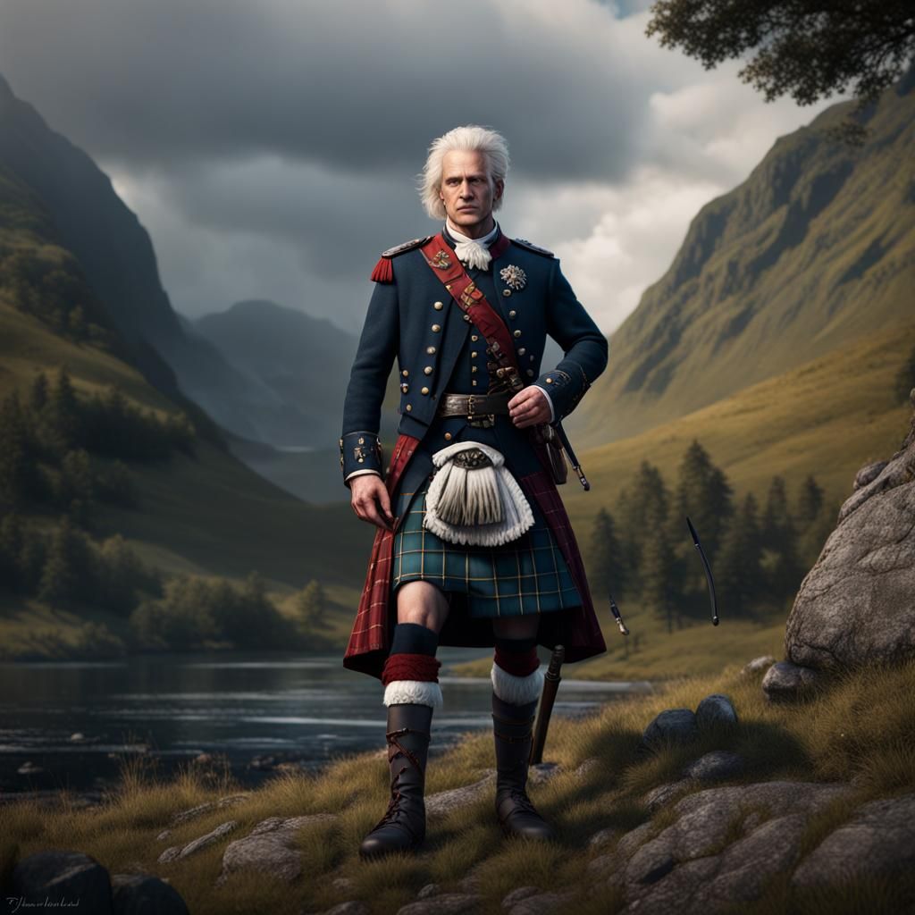 Bonnie Prince Charlie: Detailed Fantasy Concept Art