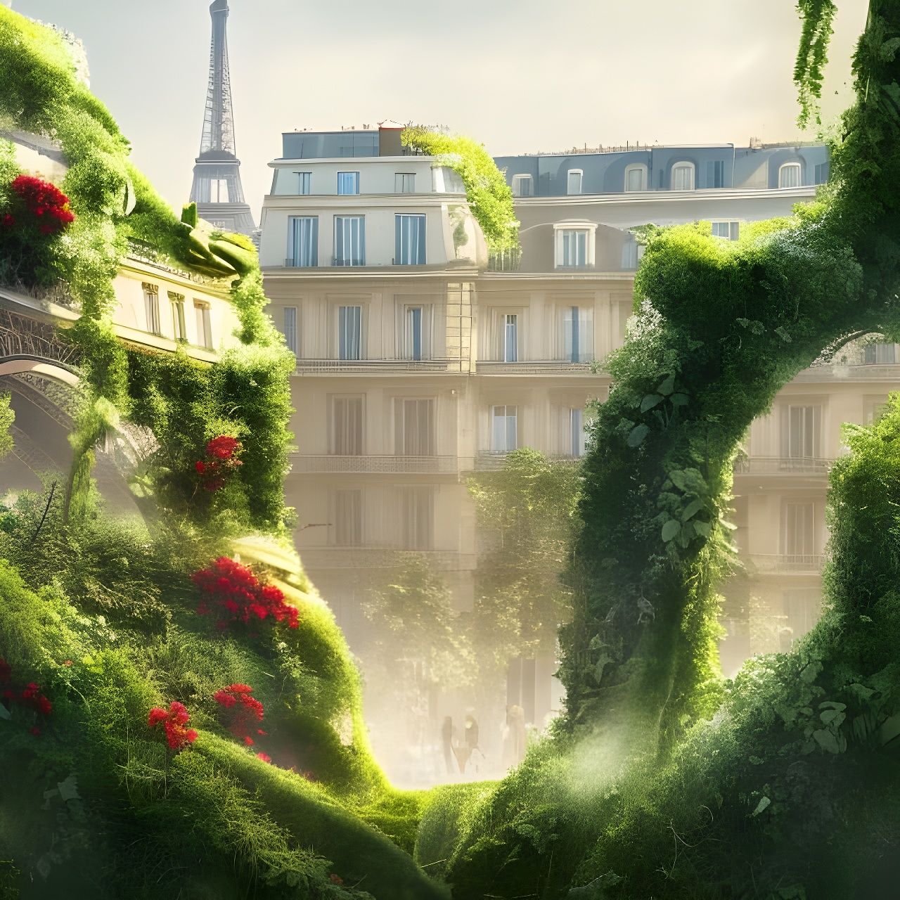 Streets of Paris glowing with new Life