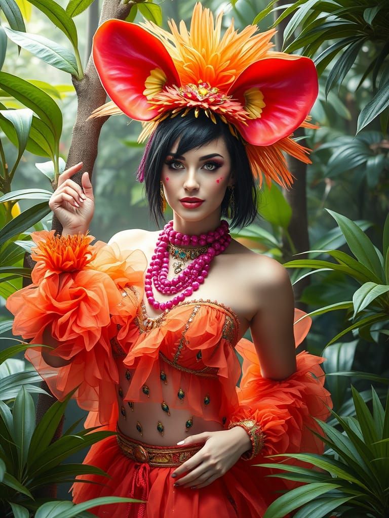 Katy Perry as Tapir in Mystical Rainforest