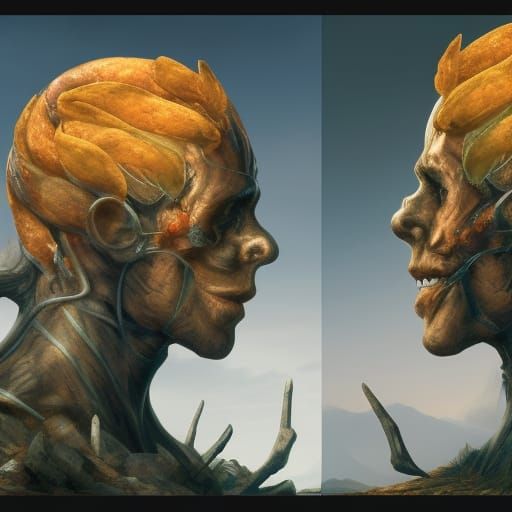 Half man, half potato chip