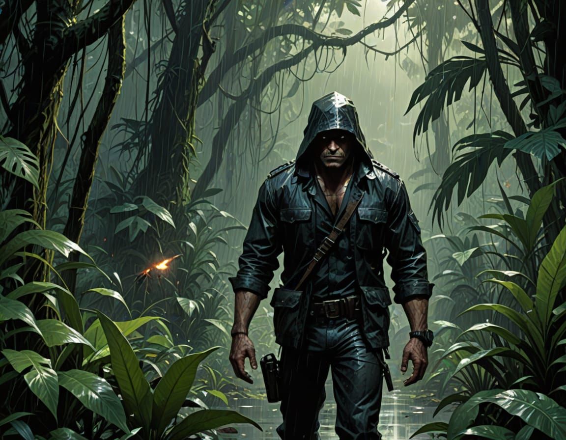 Mysterious Jungle Temple Revealed in the Rain