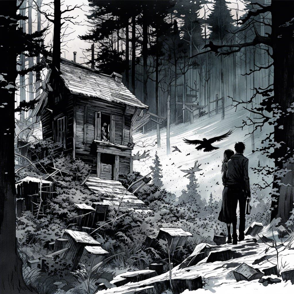 Haunted Cabin in the Woods!