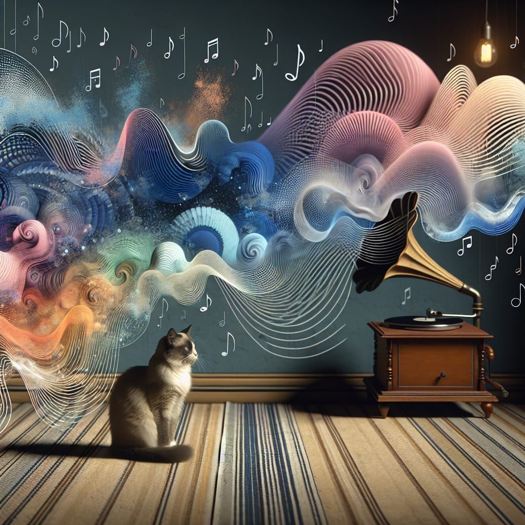 Cat's-Eye View: Abstract Music Visualization