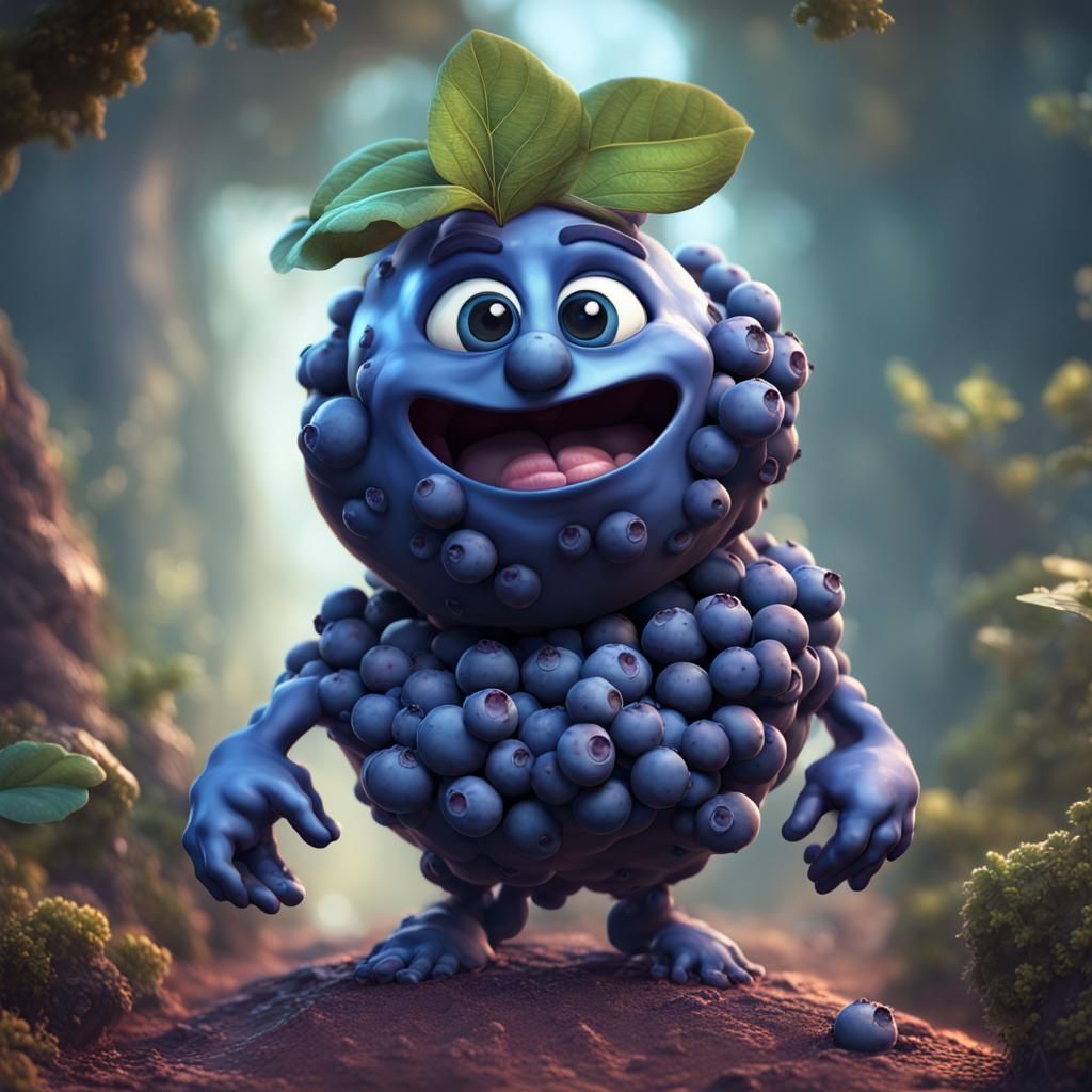 Blueberry man