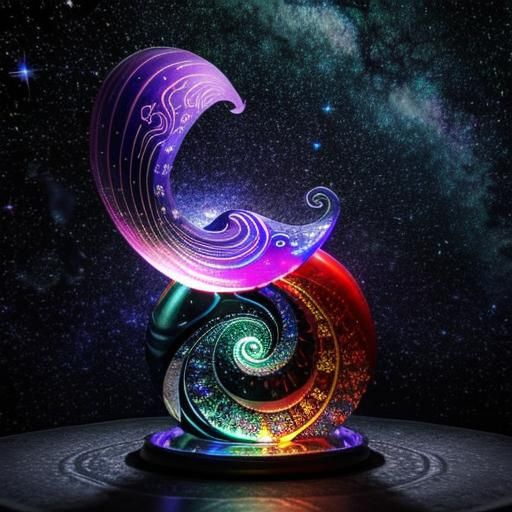 Surreal Pillow Fight Club in Art Nouveau Style