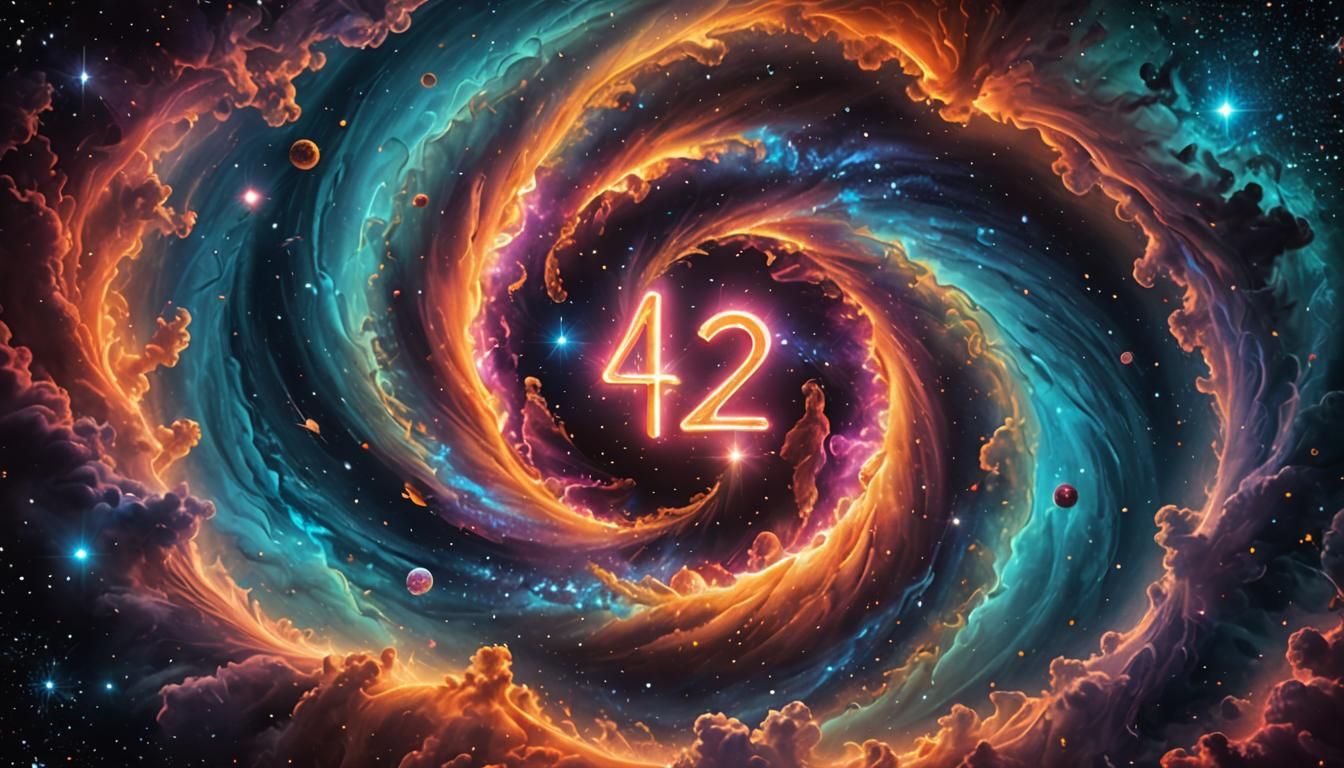 Cosmic Surrealism: The Answer in a Digital Universe