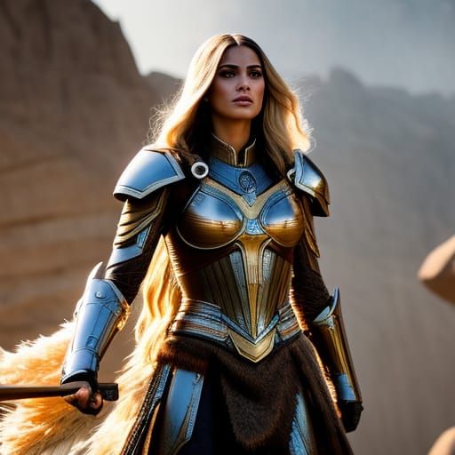 Epic Knight Paladin with Angelic Wings