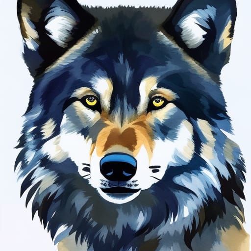 Wolf Portrait