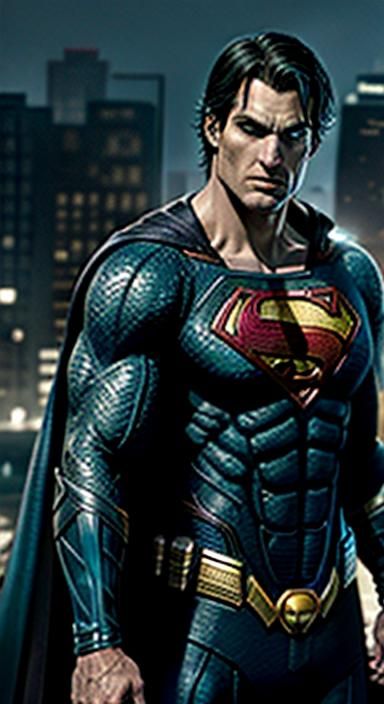 DC Heroes in Dark Knights Death Metal Style