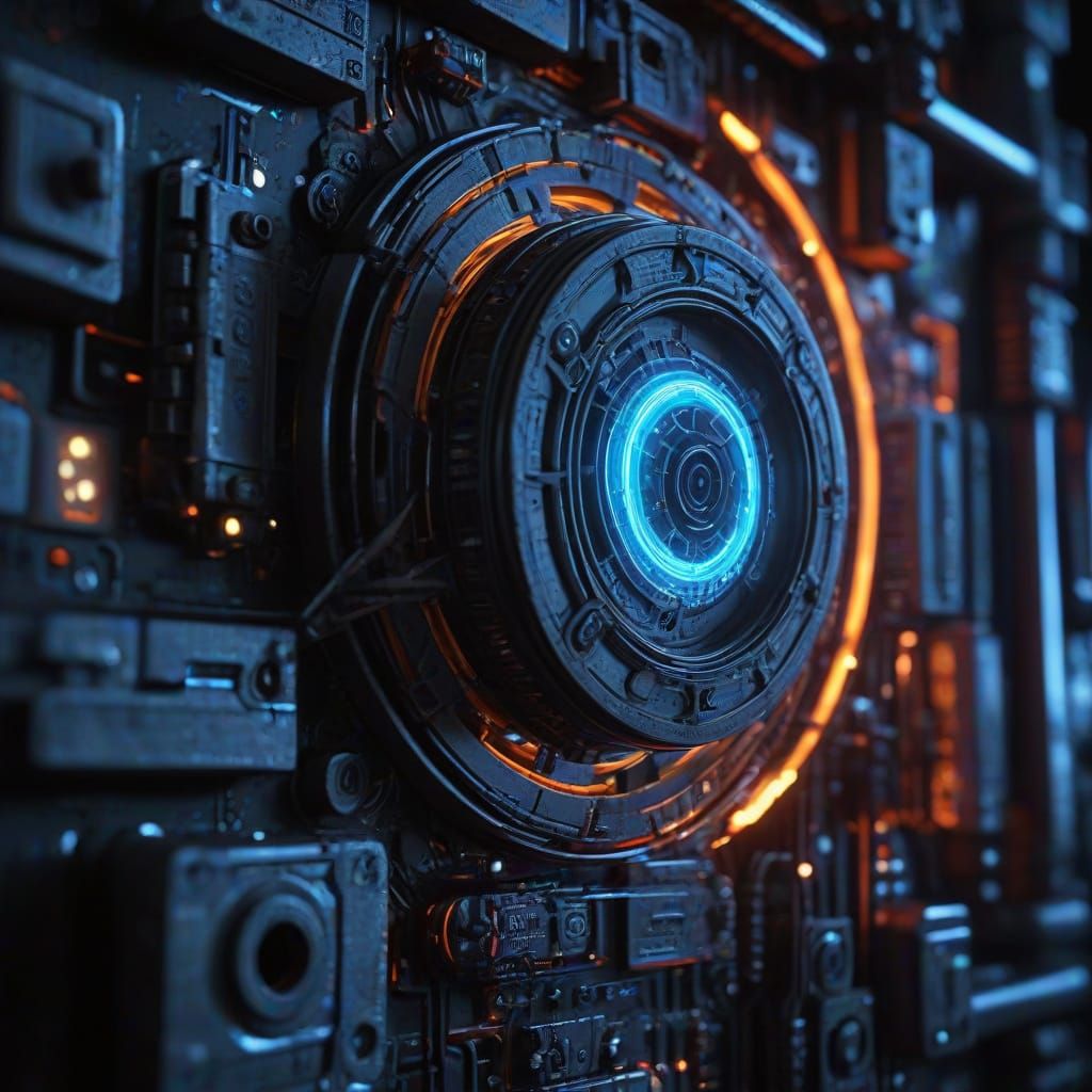 Intricate Sci-Fi Creator in Digital Concept Art
