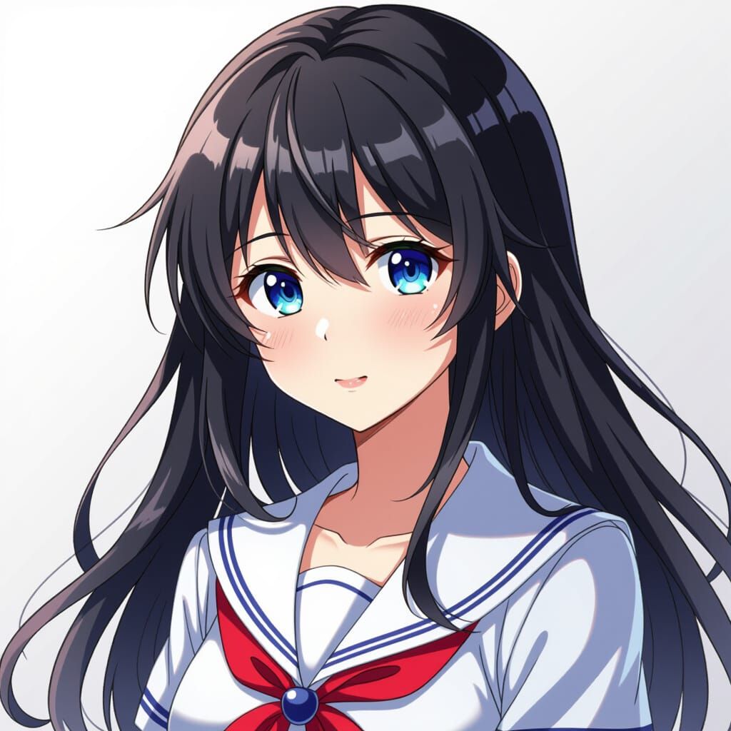 Stylized Anime Art Illustration