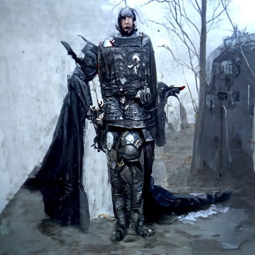Keanu Reeves as Old Medieval Knight