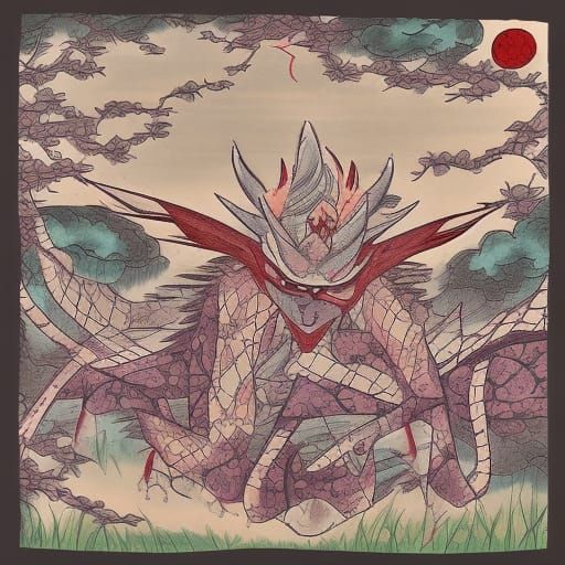 Kuromi Character Portrait