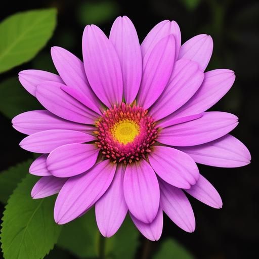 Pink and Purple Flower Blossom