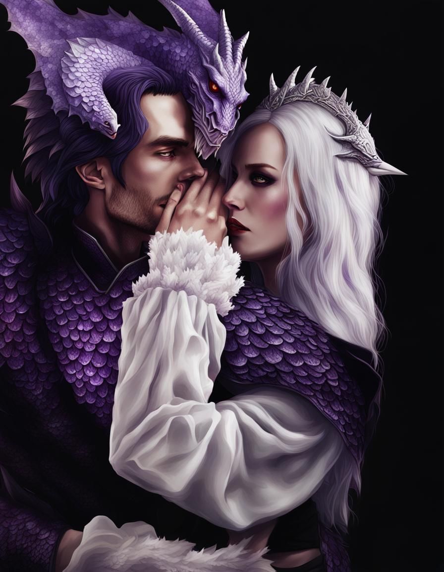 Romantic Dragon Queen and God of Wrath
