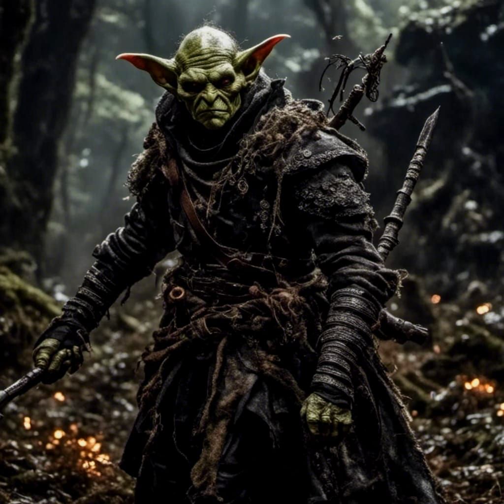 Goblin Assassin in Dark Fantasy Realism