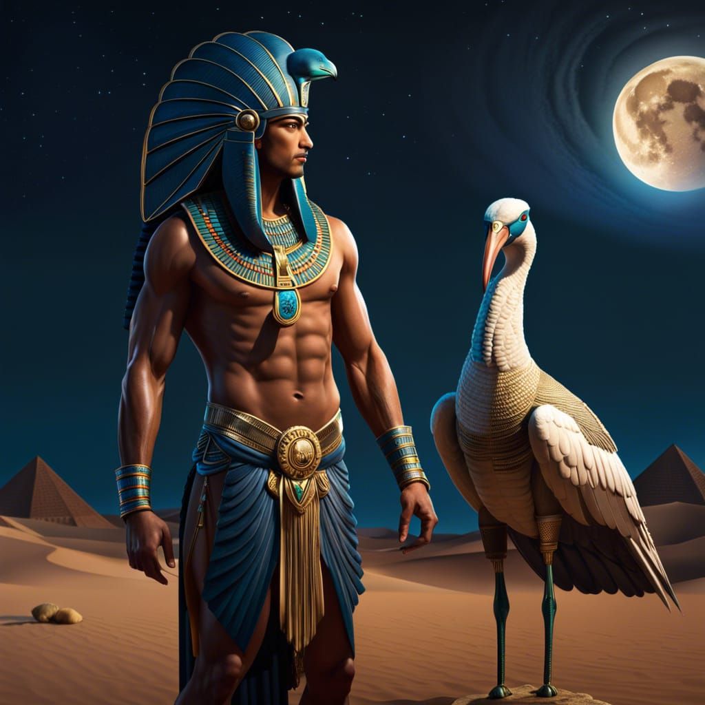 Egyptian God Thoth