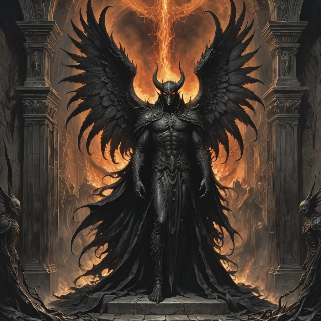 A hyperrealistic photorealistic Pinhead from the movie Hellr...