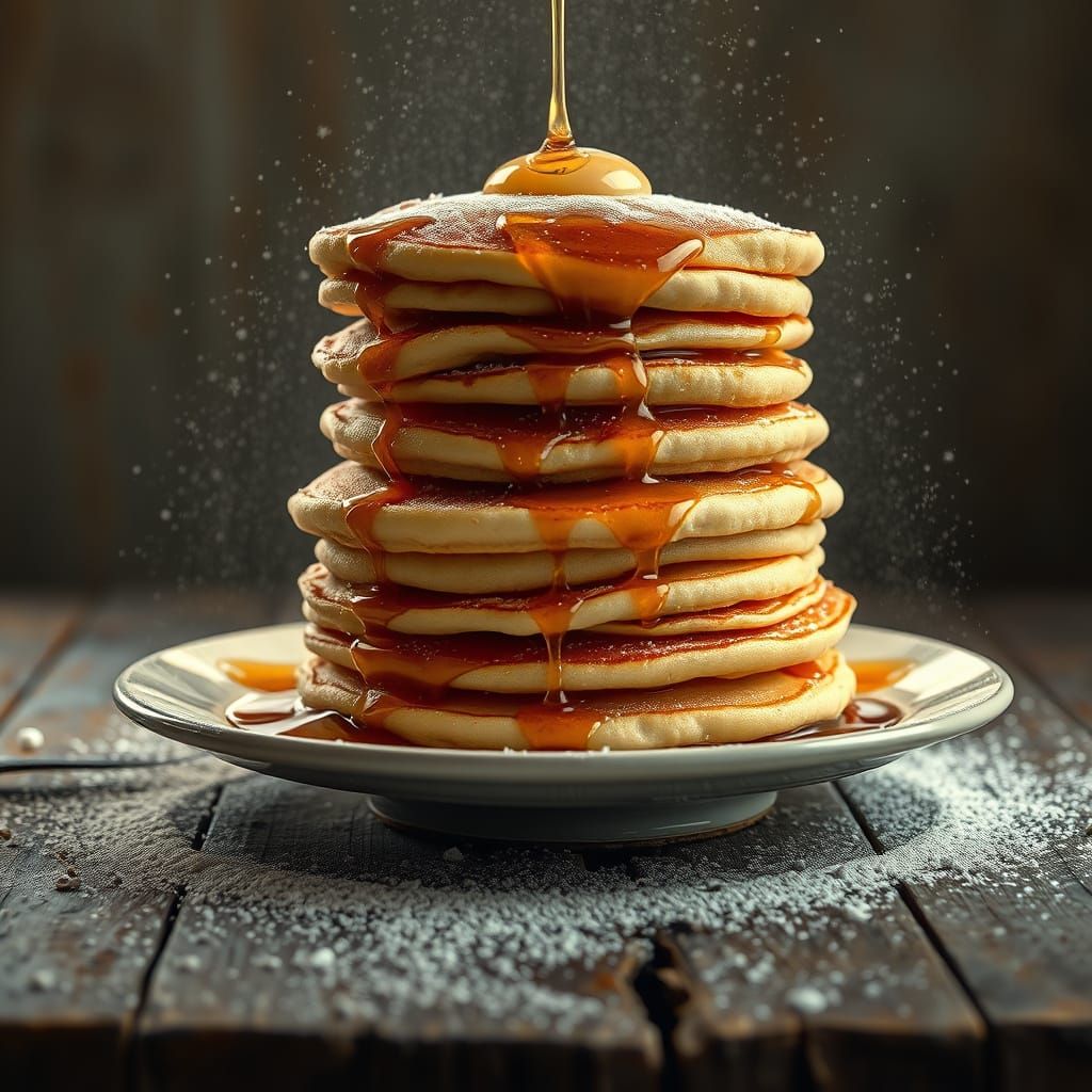 Cosmic Pancakes in a Surreal Still Life