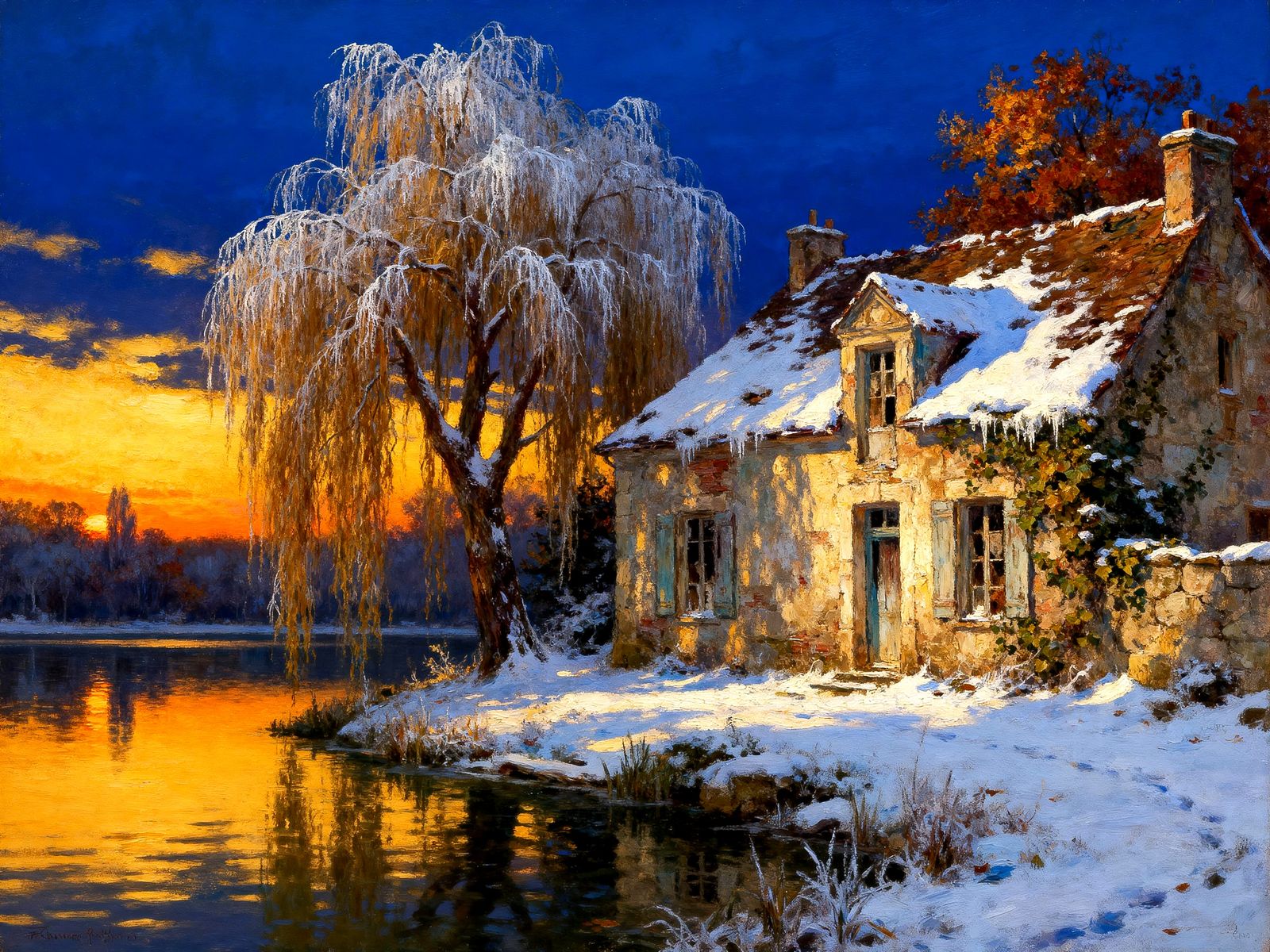 By the willow tree, you once abandoned me.