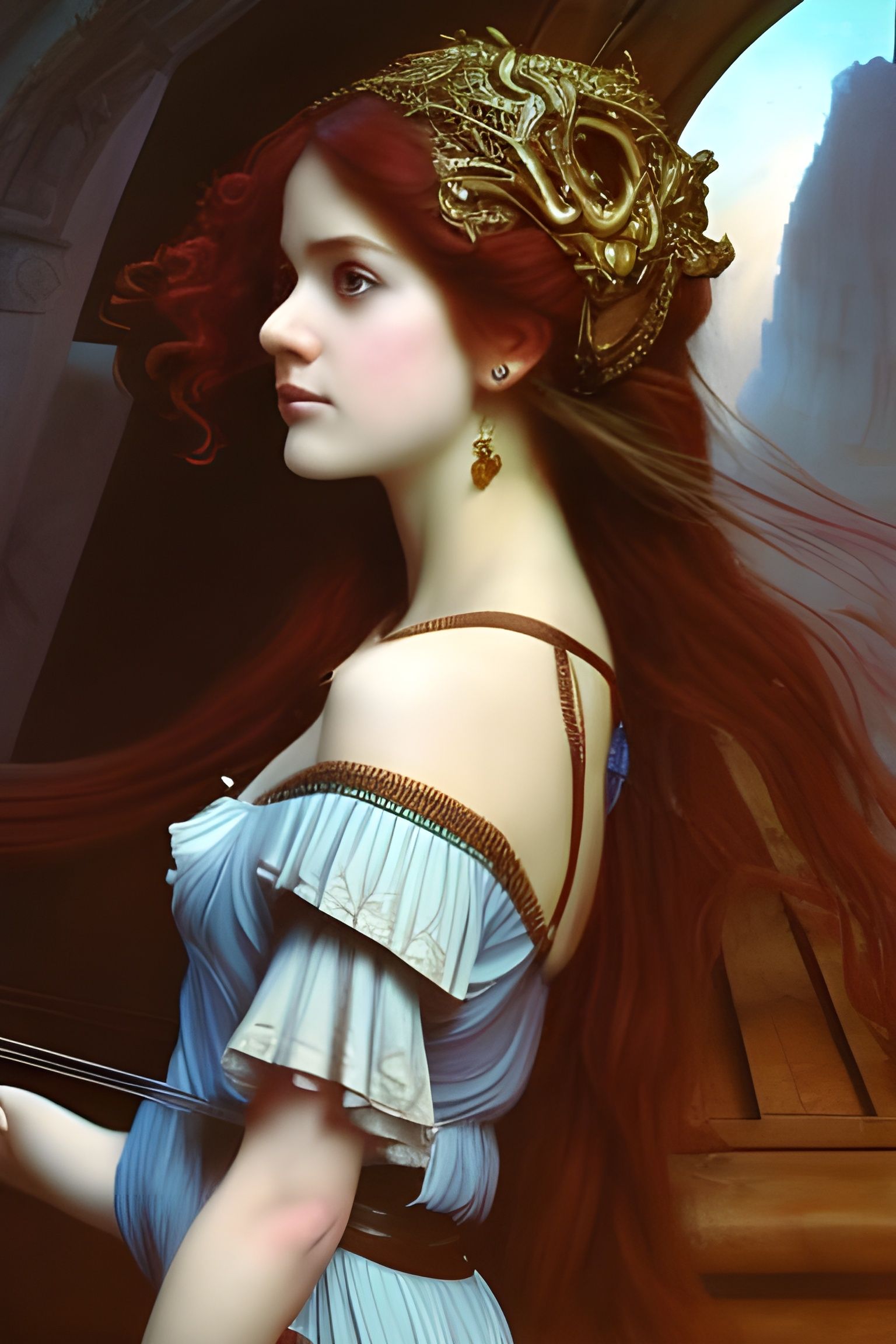 Post Pre-Raphaelite Bard