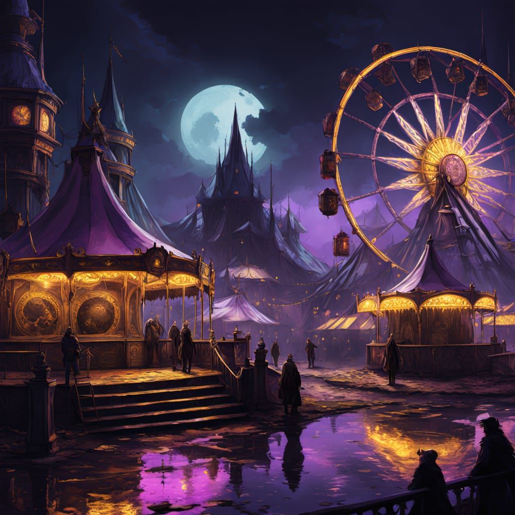 Abandoned Carnival Becomes Villain's High-Tech Secret Base