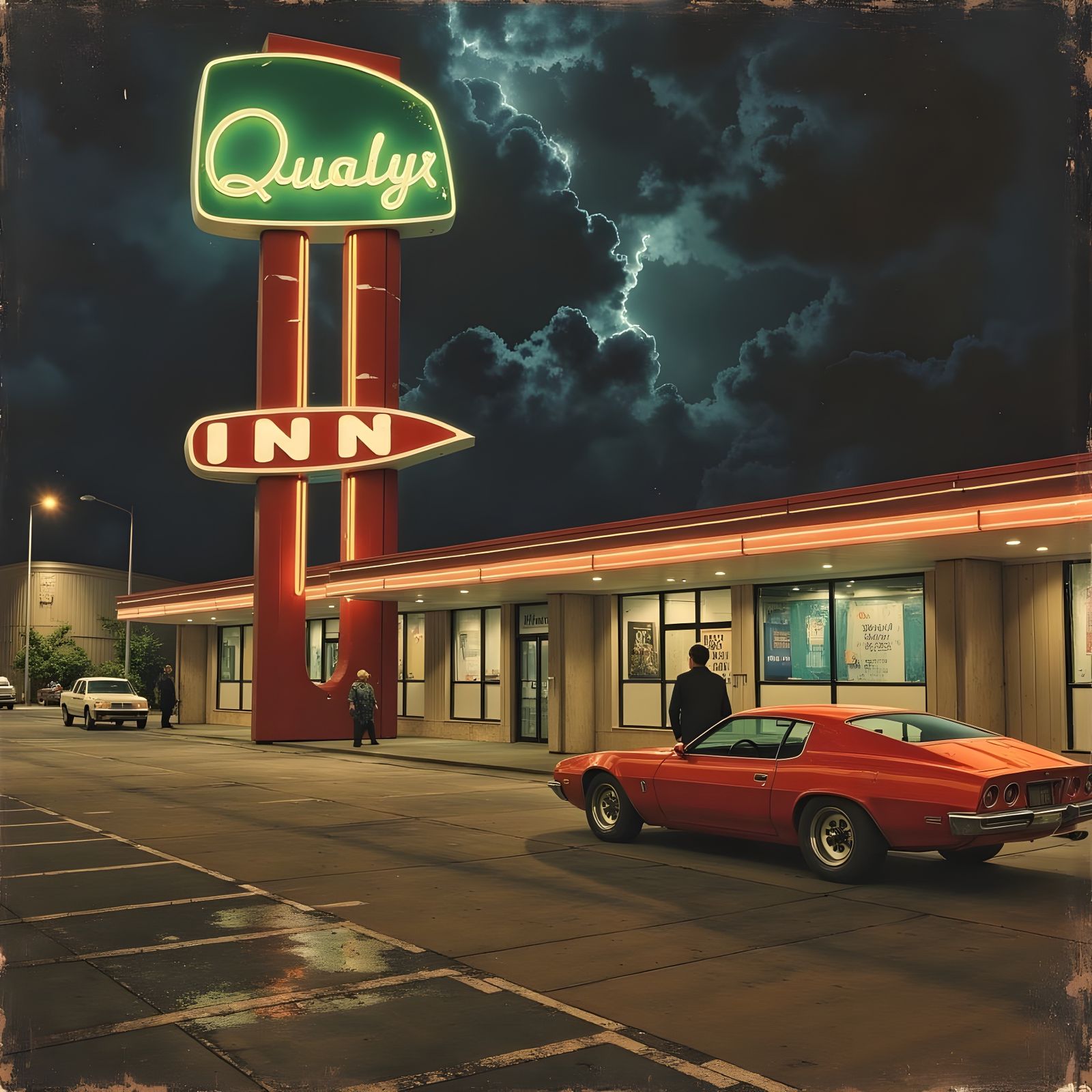 Mama was a pill poppin’ pretty little number
Tendin’ bar at the Quality Inn
Every single day she was upping the stakes
T...