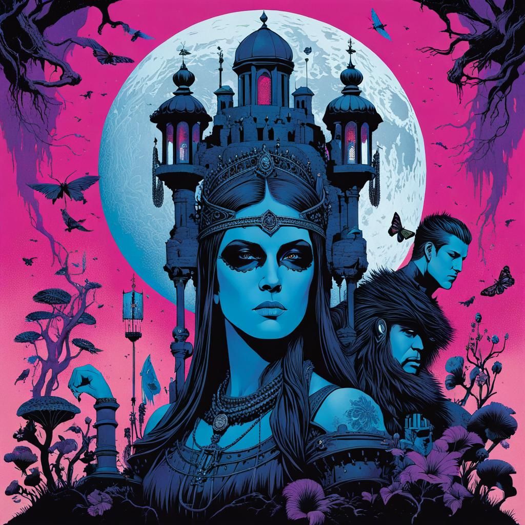 Queens of the Stone Age in Daniel Merriam Style