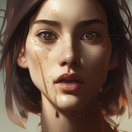 Detailed Portrait of a Judge in Court